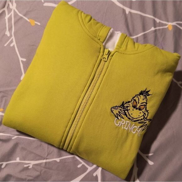 Dr. Seuss The Grinch Fleece Jacket - Picture 5 of 5